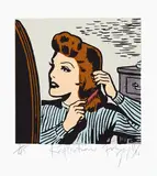 Dick Frizzell, Reflection, lithograph, 2/45