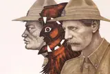 Marian Maguire, Herakles Goes to Gallipoli, colour lithograph, 6/25
