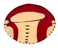 Untitled by Gavin Chilcott, acrylic on paper, offered Jun 2019