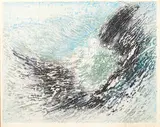Krishna Reddy, Untitled, etching printed in colours, 36/65