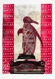 Sheyne Tuffery, Quest for Manumea: 28, monoprint, 1/1