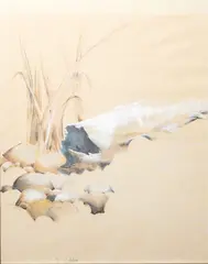 Christine Hellyar, Untitled, mixed media on paper