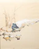 Christine Hellyar, Untitled, mixed media on paper