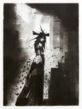 Jason Greig, Weather Vein II, monoprint, 1/1