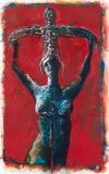 John Badcock, Greed of the Seed, Memorial War, acrylic on paper