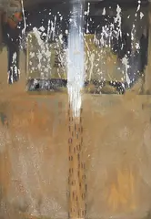 Peter Panyoczki, Untitled, mixed media on canvas