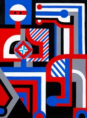 Paratene Matchitt, Te Kooti Series, oil on canvas