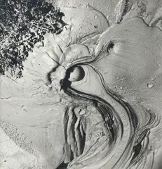 Mud Pool Study by Theodorus Johannes Schoon, gelatin silver print, sold Jun 2019
