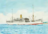 Eric Watkin, Tasman, watercolour