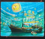 Friedensreich Hundertwasser, Regentag, lithograph