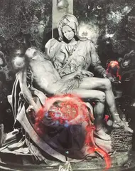 Michelangelo by Andrew McLeod, digital print, edition 1/3, sold Apr 2019