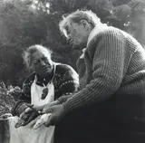Ans Westra, Opening, Hoani Waititi Marae, Auckland, gelatin silver print (1980)