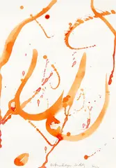 Untitled by Sam Francis, watercolour, offered Apr 2019