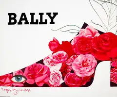 Roger Bezombes, Bally Roses, French vintage poster