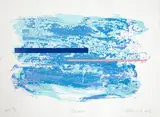 Gretchen Albrecht, Oceanic, colour lithograph, P.P 3/6
