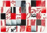 Frances Joan Dibble, Untitled, mixed media and collage on paper