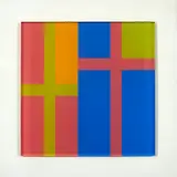 Richard Thompson, Double Cross, acrylic on perspex