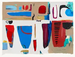 Bridget Bidwill, Untitled, mixed media on paper