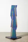 Keith Blight, Diagonal Resist, glazed ceramic