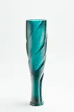 Ann Robinson, Spiral Vase, cast glass, 1/1