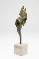 Edgar Mansfield, Animism 75, cast bronze on stone plinth, 1/5