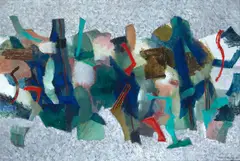 Jean Horsley, Whakapapa Poma, oil on board