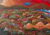 Alan Taylor, Untitled, oil on board
