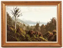 Jonathan White, Tongariro, oil on canvas