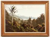 Jonathan White, Tongariro, oil on canvas