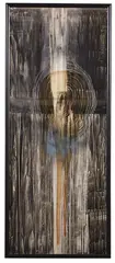 Untitled by Luise Fong, gouache and resin on foamboard, offered Feb 2019