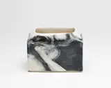 Hiroe Swen, Slab trough vase, stoneware