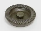 Mirek Smisek, Large salt glazed ashtray, stoneware
