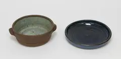 Doreen Blumhardt, Pie dish and plate, stoneware