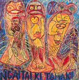 Emily Karaka, Ngai Tai Ki Tamaki, oil on canvas