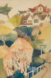 Judith V. Trevelyan, Fairview Crescent, Wellington, watercolour