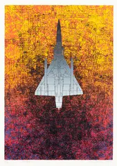 Mirage I by Ted Dutch, silkscreen print, 33/36, sold Feb 2019
