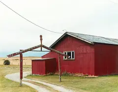 Derek Henderson, Untitled (Red Barn), type C print