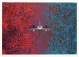 Ted Dutch, Mirage II, silkscreen print, 5/36