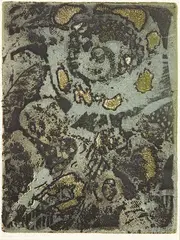 Patricia Perrin, Organic Forms, screenprint, 1/50
