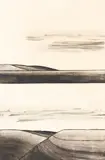 Marilynn Webb, Lake Mahinerangi 42, linocut, 1/20