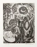 Rona Ina Dyer, Remembrance, wood engraving, edition 11/25