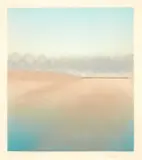 Rodney Fumpston, Wanganui river, etching, 30/40