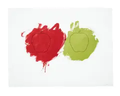 Cut by Billy Apple, off-set lithography on T. H. Saunders paper, edition of 25, offered Feb 2019