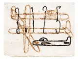 Peter Robinson, 3.13%, acrylic, bitumen and oilstick on paper