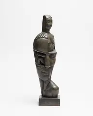 Balthus and his Model by Terry Stringer, cast bronze, edition of 3, sold Nov 2018