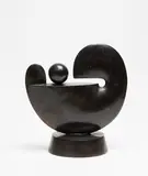 Paul Dibble, Soft Geometric I (Series 2), cast bronze