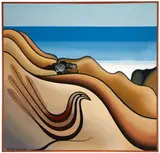 Don Binney, Summer Fernbird II, oil on canvas