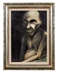 Tony Fomison, Malaria Victim, New Guinea, oil on canvas