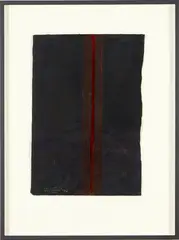 Song Cycle by Ralph Hotere, watercolour and acrylic on paper, sold Nov 2018