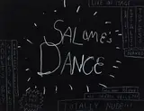 John Reynolds, Salome’s Dance, pastel and graphite on black paper